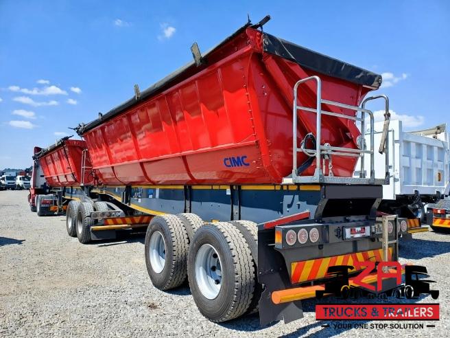2021 CIMC 40 CUBE SIDE TIPPER TRAILER