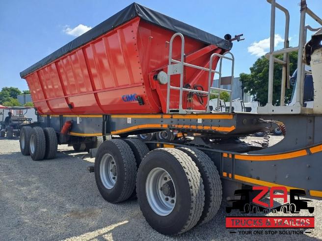 2021 CIMC 40 CUBE SIDE TIPPER TRAILER