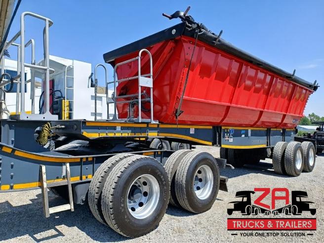 2021 CIMC 40 CUBE SIDE TIPPER TRAILER