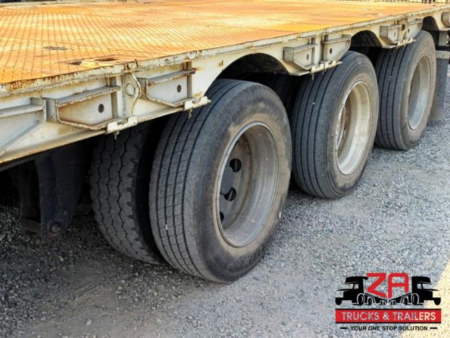 2021 AFRIT STEP DECK TRI-AXLE LOW BED TRAILER