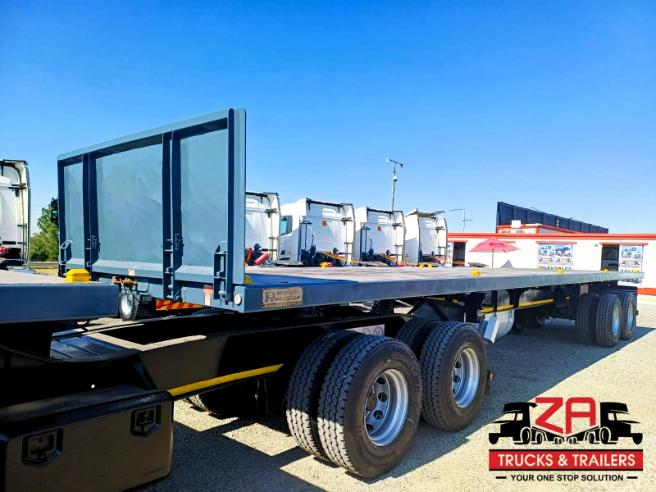 2018 HENRED FRUEHAUF SUPERLINK FLAT DECK TRAILER