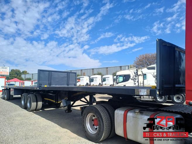 2018 HENRED FRUEHAUF SUPERLINK FLAT DECK TRAILER
