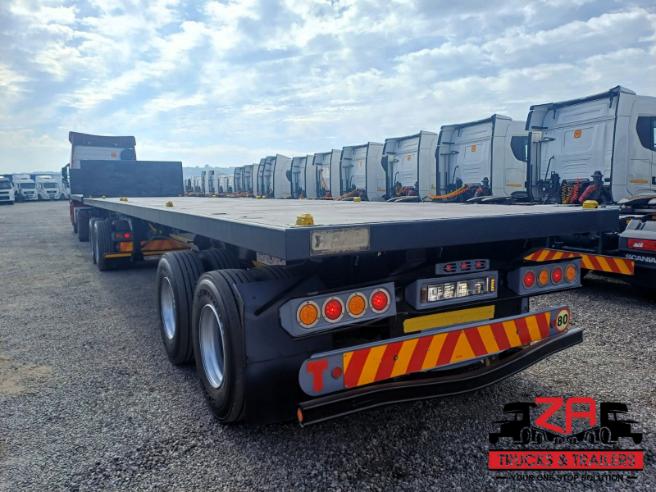 2018 HENRED FRUEHAUF SUPERLINK FLAT DECK TRAILER