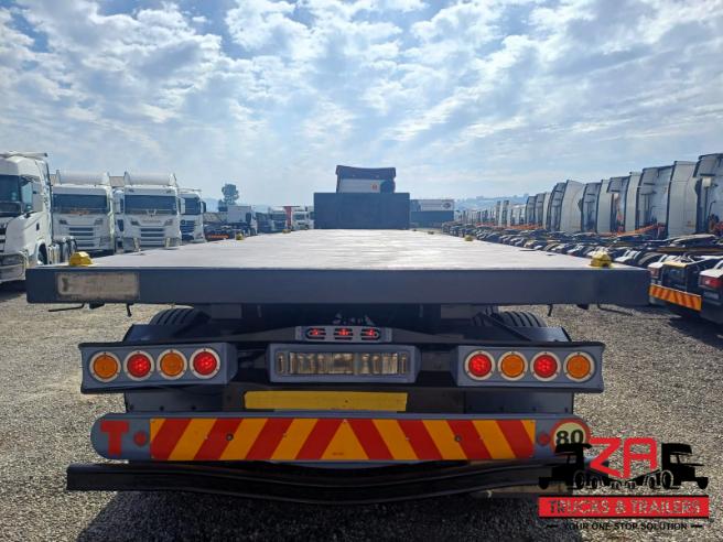 2018 HENRED FRUEHAUF SUPERLINK FLAT DECK TRAILER