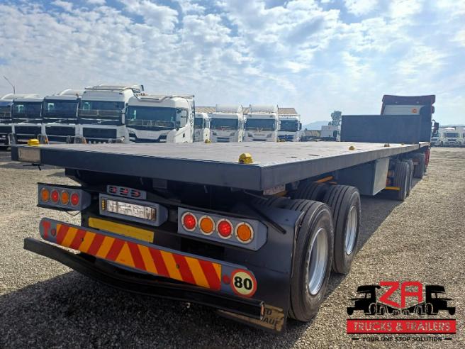 2018 HENRED FRUEHAUF SUPERLINK FLAT DECK TRAILER