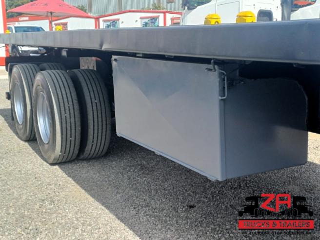 2018 HENRED FRUEHAUF SUPERLINK FLAT DECK TRAILER