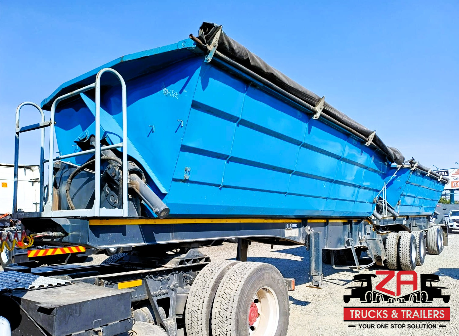 2018 SA TRUCK BODIES 40 CUBE SIDE TIPPER TRAILER