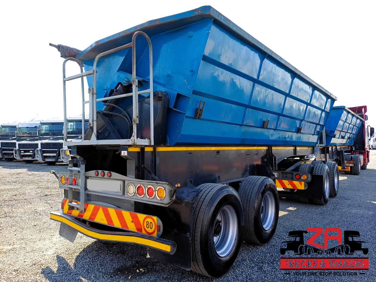 2018 SA TRUCK BODIES 40 CUBE SIDE TIPPER TRAILER