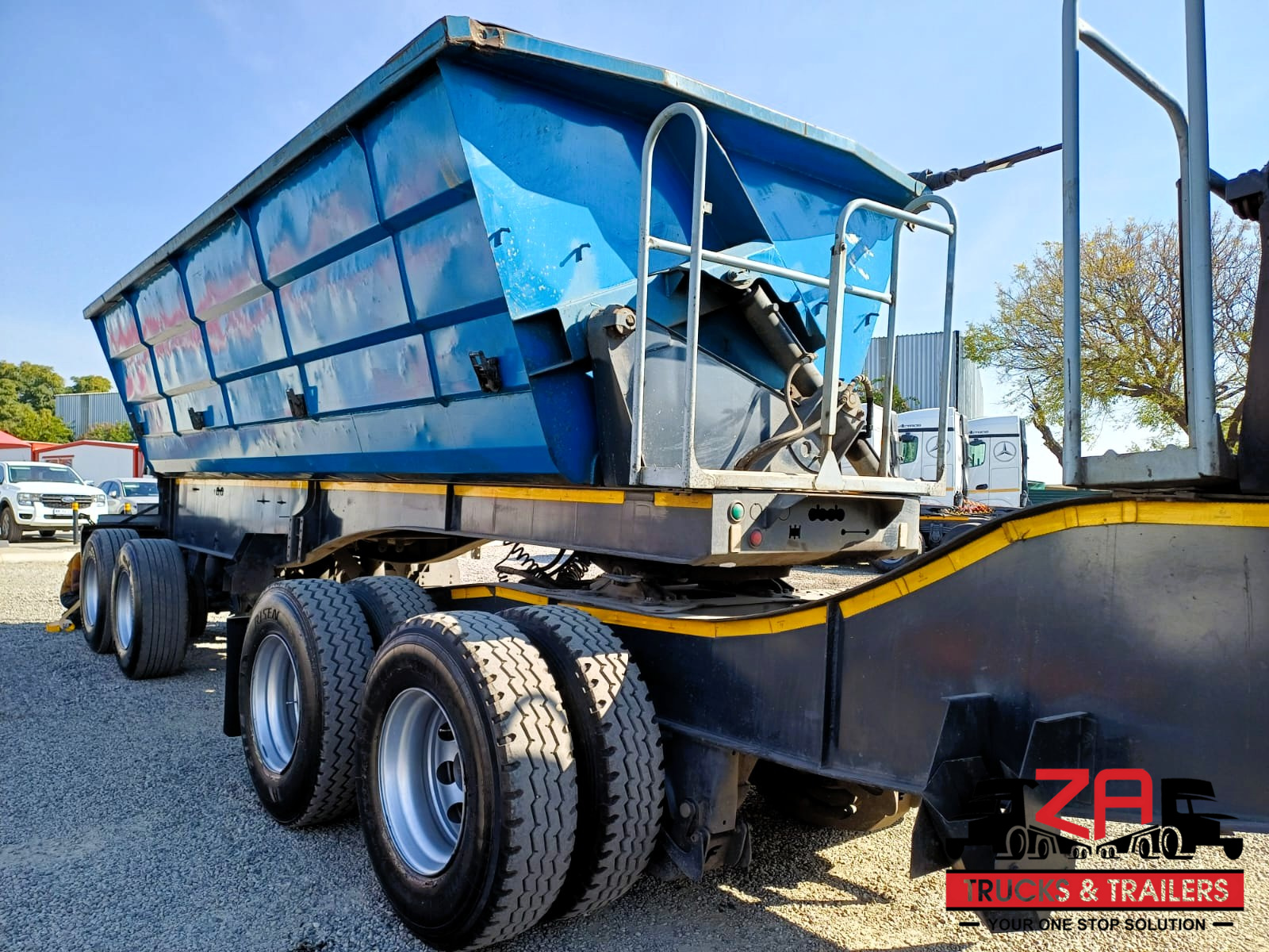 2018 SA TRUCK BODIES 40 CUBE SIDE TIPPER TRAILER