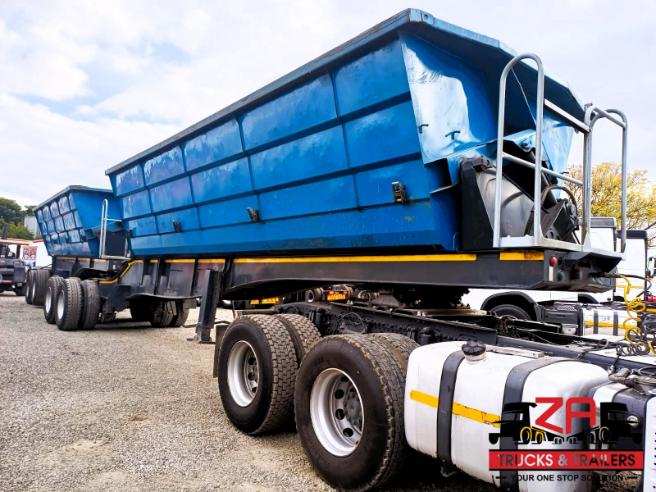 2018 SA TRUCK BODIES 40 CUBE SIDE TIPPER TRAILER