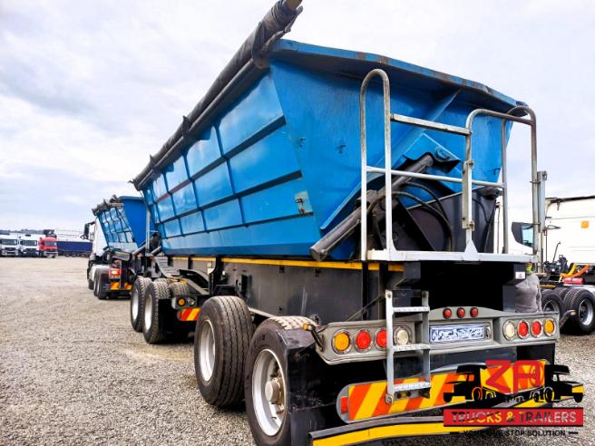 2018 SA TRUCK BODIES 40 CUBE SIDE TIPPER TRAILER