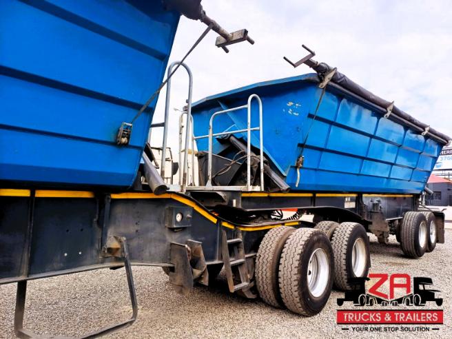 2018 SA TRUCK BODIES 40 CUBE SIDE TIPPER TRAILER