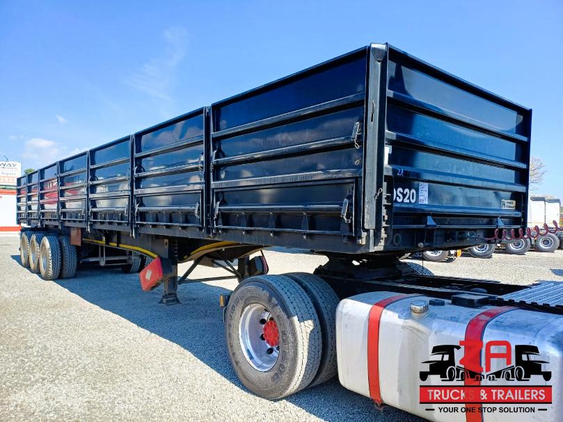 2023 HENRED FRUEHAUF TRI-AXLE DROPSIDE TRAILER