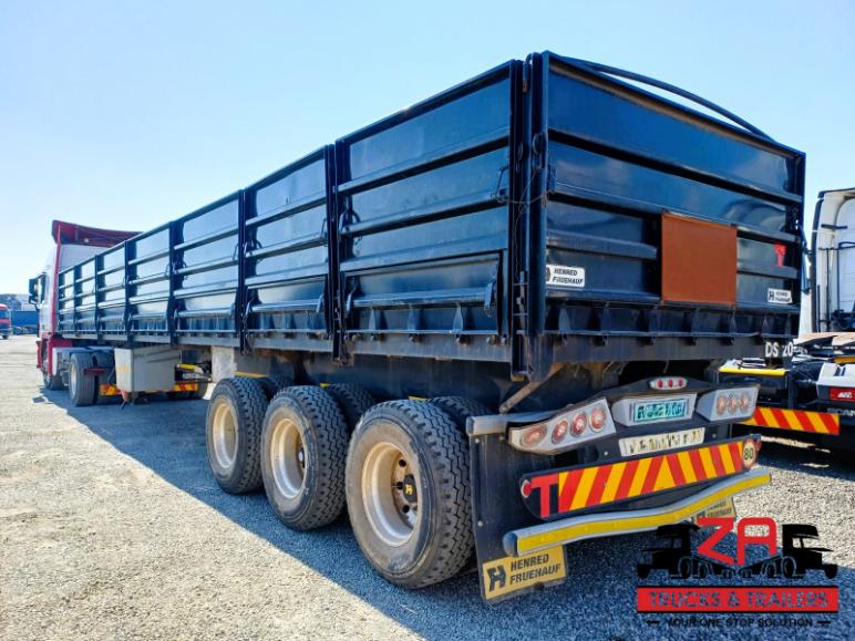 2023 HENRED FRUEHAUF TRI-AXLE DROPSIDE TRAILER