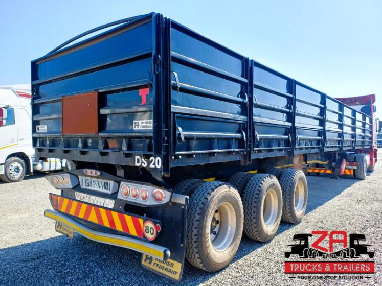2023 HENRED FRUEHAUF TRI-AXLE DROPSIDE TRAILER