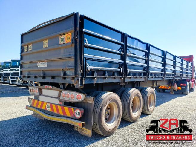 2023 HENRED FRUEHAUF TRI-AXLE DROPSIDE TRAILER