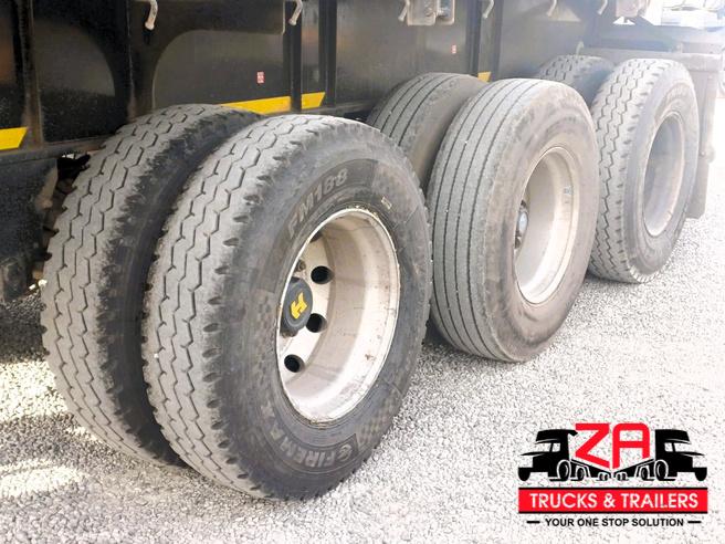 2023 HENRED FRUEHAUF TRI-AXLE DROPSIDE