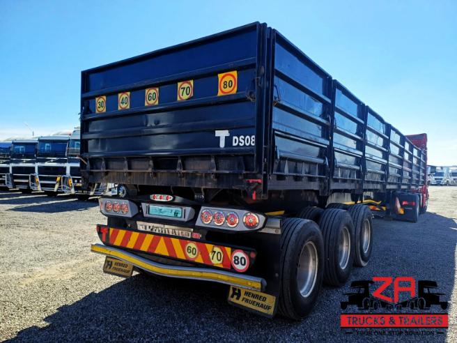 2023 HENRED FRUEHAUF TRI-AXLE DROPSIDE