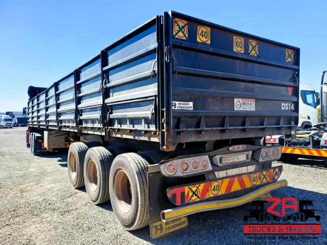 2023 HENRED FRUEHAUF TRI-AXLE DROPSIDE