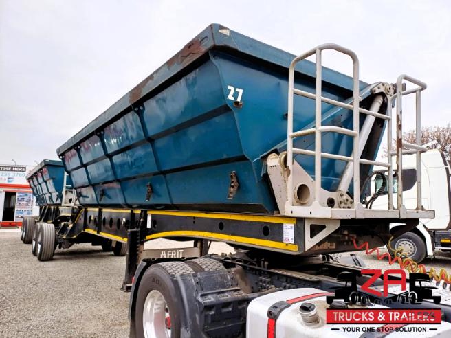 2023 AFRIT 40 CUBE SIDE TIPPER TRAILER