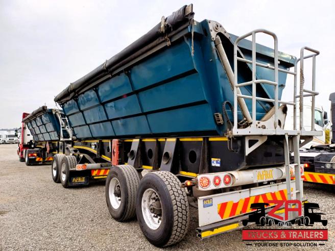 2023 AFRIT 40 CUBE SIDE TIPPER TRAILER