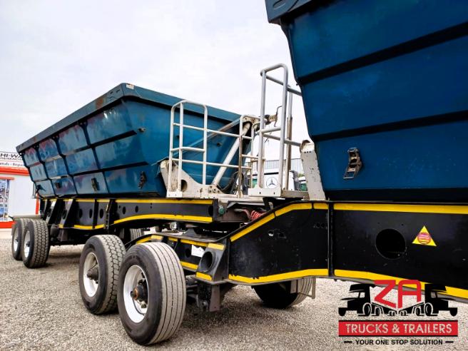 2023 AFRIT 40 CUBE SIDE TIPPER TRAILER