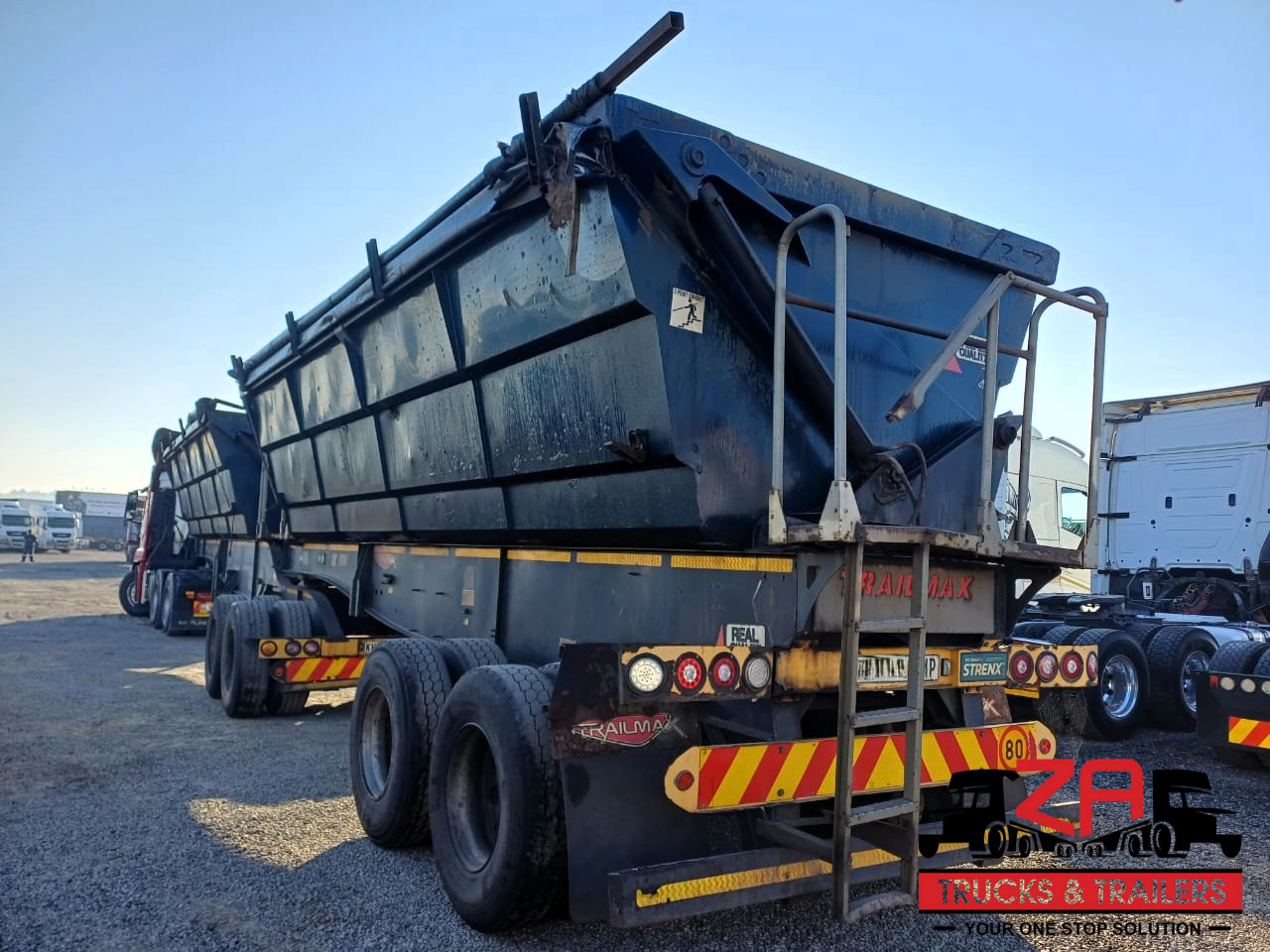 2021 TRAILMAX 45 CUBE SIDE TIPPER TRAILER #53095