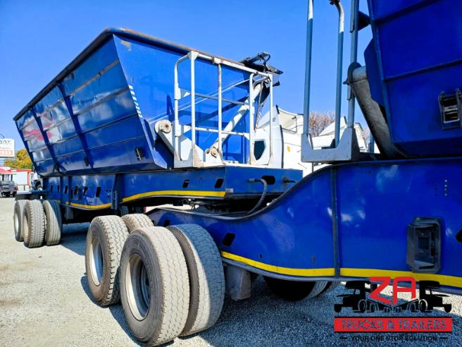 2023 PRBB 45 CUBE SIDE TIPPER TRAILER
