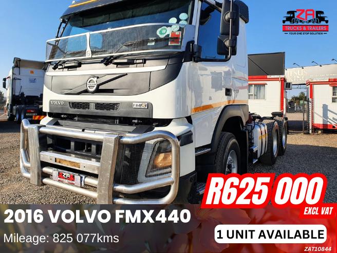 2016 VOLVO FMX440 #844