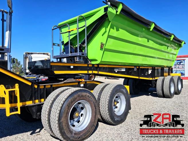 2023 LEADER 45 CUBE SIDE TIPPER TRAILER