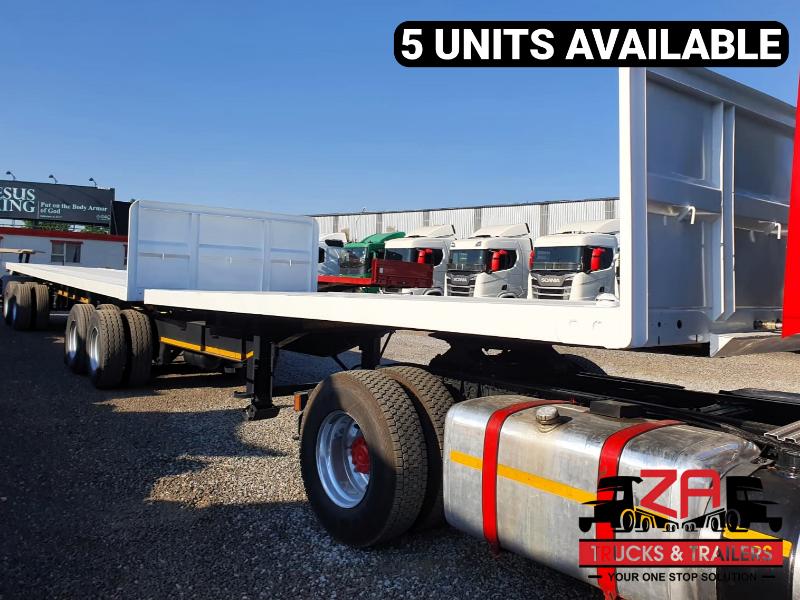 2005 to 2007 HENRED FRUEHAUF SUPERLINK FLAT DECK TRAILERS