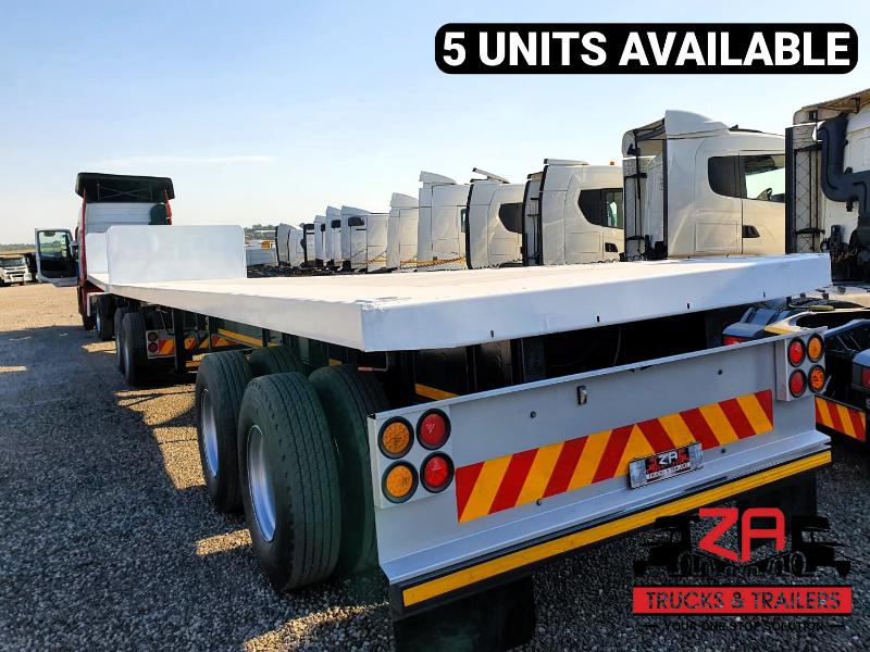 2005 to 2007 HENRED FRUEHAUF SUPERLINK FLAT DECK TRAILERS