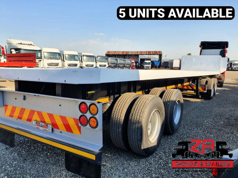 2005 to 2007 HENRED FRUEHAUF SUPERLINK FLAT DECK TRAILERS