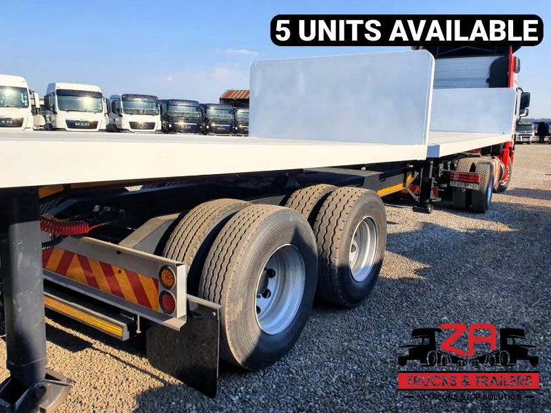 2005 to 2007 HENRED FRUEHAUF SUPERLINK FLAT DECK TRAILERS